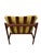 Mustard Mid-Century Danish Modern Poul Jensen for Selig Walnut Arm Chairs - Restored! For Sale - Image 8 of 11