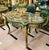 Elevate your interior with this extraordinary André Boulle-inspired Executive Desk &amp; Dining Table, a monumental...