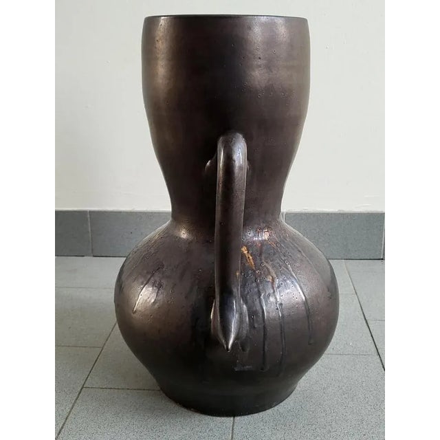 1960s Large Vintage Vase in Ceramic, 1960s For Sale - Image 5 of 10