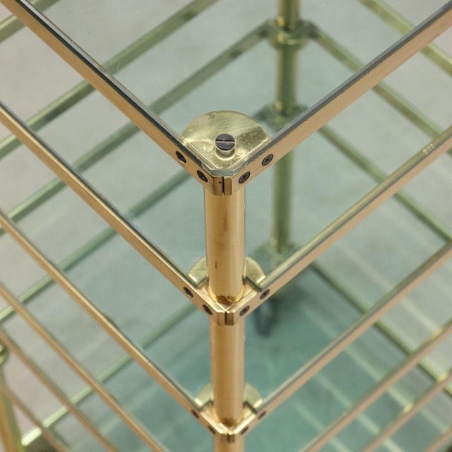 Glass Display Stand, 1980s For Sale - Image 3 of 10