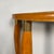 Mid-Century Modern Italian Console Table in Wood and Green Back-Painted Glass, 1950s For Sale - Image 9 of 18