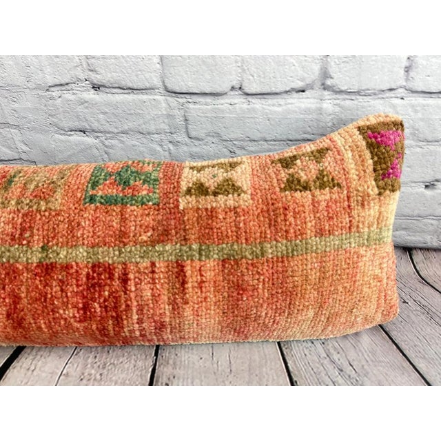 Vintage Pillow Case Turkish Rug Pillow Decorative Rug Pillow Dry cleaning only. PILLOW INSERT IS NOT INCLUDED