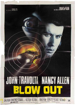 Vintage Italian Blow Out Poster, 1980s