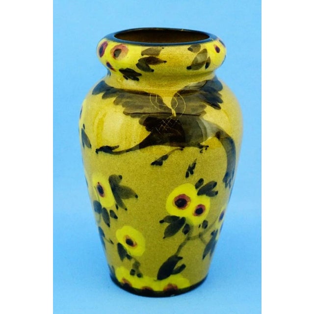 Art Deco Ceramic Vase attributed to Romeo Bevilacqua for Landa, Albisola, Genoa, Italy, 1920s For Sale - Image 4 of 18