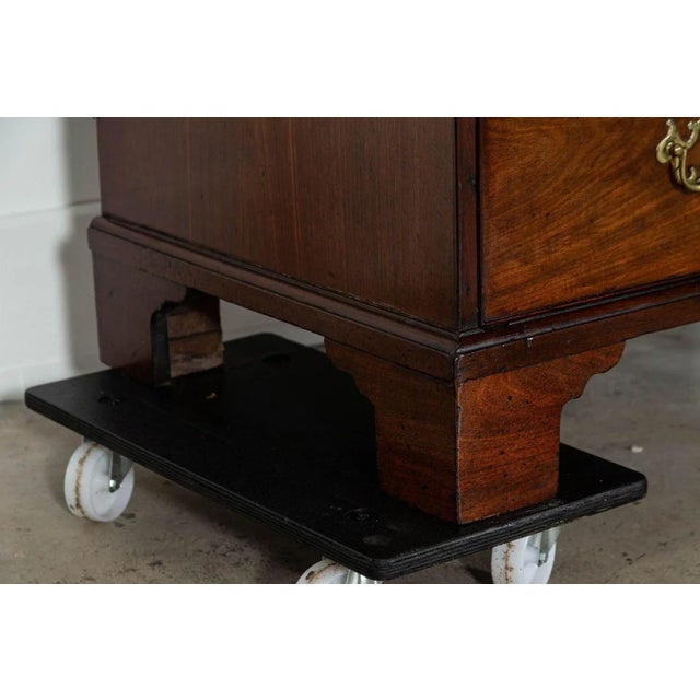 English George III Mahogany Chest of Drawers, 1820 For Sale - Image 9 of 13