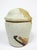 Abstract Mid 20th Century Abstract Glaze Lidded Pottery Jar For Sale - Image 3 of 8