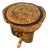 Vintage Hand Carved Wooden Aztec Accent Table For Sale