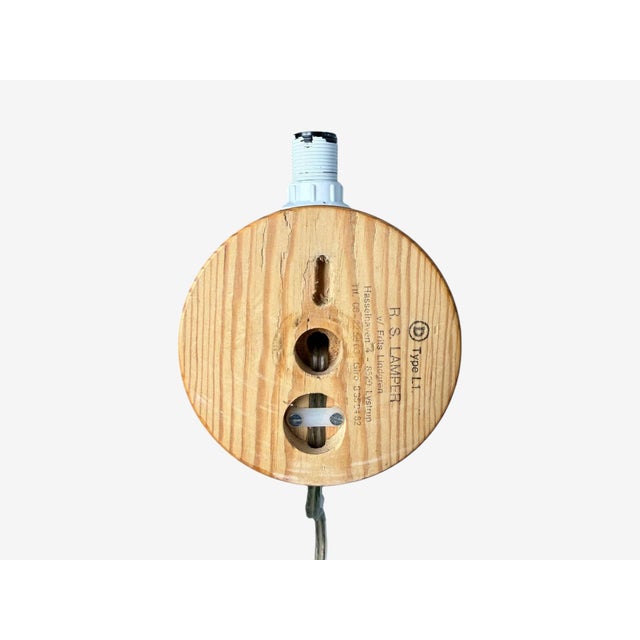 Frits Lindgren, Swedish Modern, Wall Sconce, Pine, Sweden, 1960s For Sale - Image 10 of 10