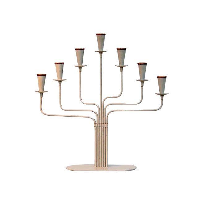 Candleholder by Gunnar Ander for Ystad-Metall, 1950s For Sale