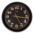 Designer Wall Clock, Hanson Ireland, 1990s. For Sale