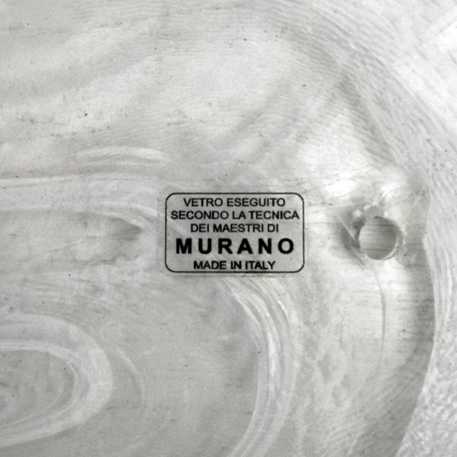 Modern Sconces in Brass and Milk White Murano Glass and Amber Glass, 2000, Set of 2 For Sale - Image 12 of 14