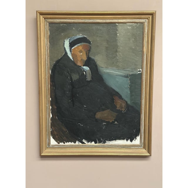 Anna Barbara Weinreich, Gumma, 1950s, Oil on Canvas, Framed For Sale - Image 11 of 14