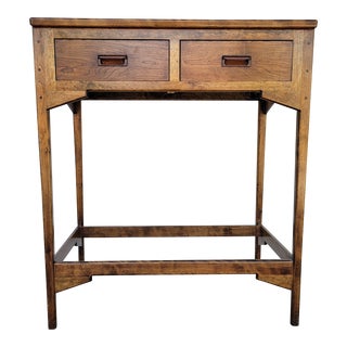 1980s Wooden Drafting Desk For Sale