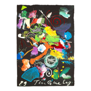 Jean Tinguely, Odalisque #2 (1989) – Original Serigraph Workshop Proof on Arches Paper