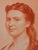 19th Century Hand Drawn Original Sanguine Portrait of a Young Woman - Signed For Sale - Image 4 of 13