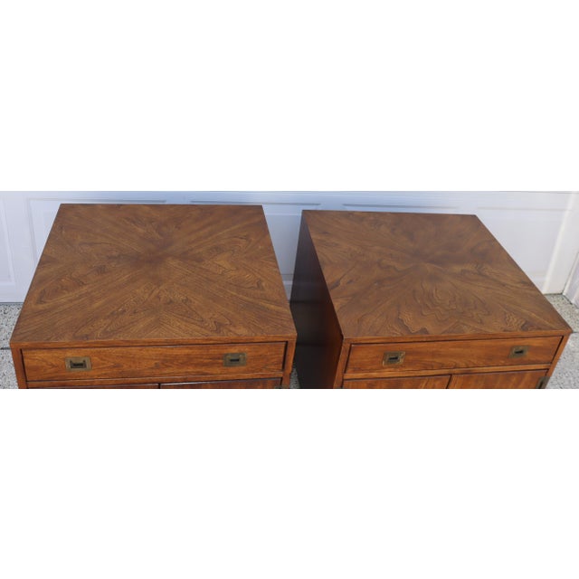 WELCOME AND THANK YOU FOR TAKING THE TIME TO LOOK!! Absolutely gorgeous, Stunning, Campaigner nightstand similar to...