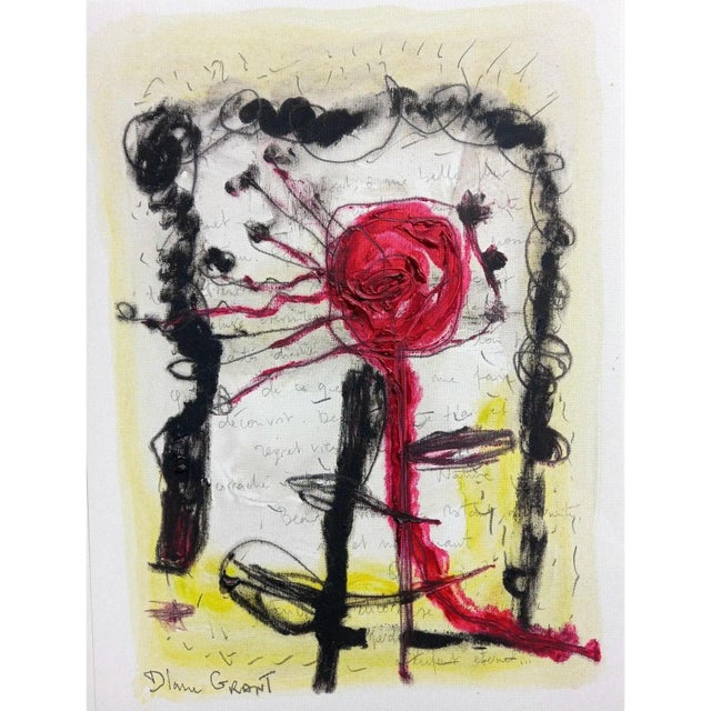 Contemporary 11.8" by 15.8" One-of-a-Kind Original Oil Painting by Diane Grant / Pablo Picasso For Sale - Image 3 of 3