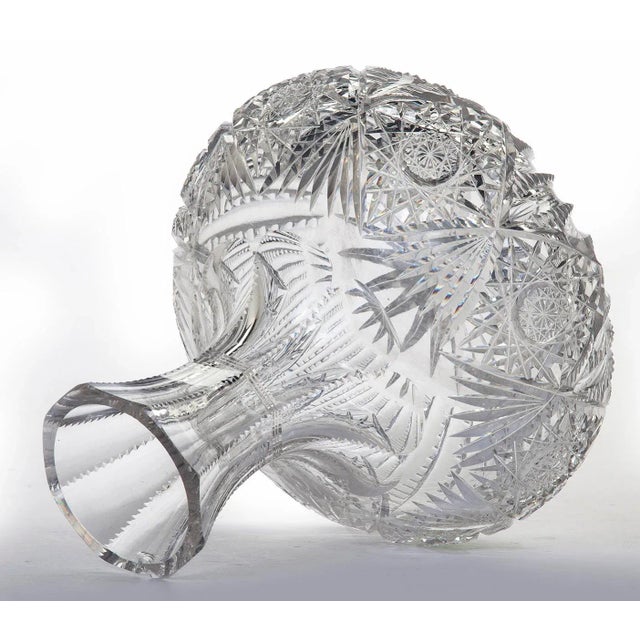 Late 19th Century Crystal Cut Flower Vase For Sale In Los Angeles - Image 6 of 8