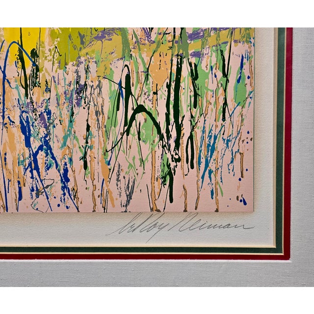 1980s LeRoy Neiman – Lion Couple – 1981 Hand-Signed Limited Edition Serigraph 244/300 For Sale - Image 5 of 12