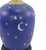 Early 21st Century Hand-Painted Star and Moon Table Lamp in Porcelain Vase For Sale - Image 5 of 6