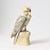 Art Deco Carved Alabaster Sculpture of Cockatoo, 1930s For Sale - Image 12 of 12