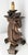 Gargoyle Table Lamp in Wood & Wrough Iron attributed to J M Rothschild, France, 1960s For Sale - Image 15 of 18