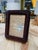 Modern Burgundy Picture Frame Signed Antonio Scarpa For Sale - Image 3 of 6