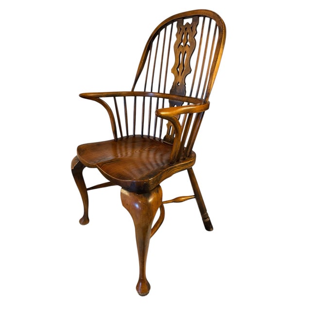 Continental Furniture Company Windsor English Style Dining Chairs - Set of 2 For Sale In Columbus - Image 6 of 11