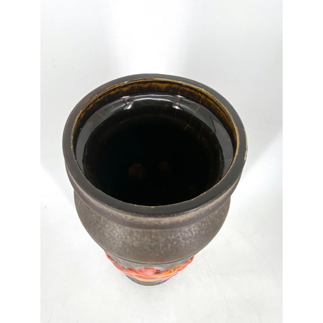 Fat Lava Floor Vase, Austria, 1960s For Sale - Image 9 of 11
