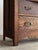 Antique Quarter-Sawn Oak Chest of Drawers With Serpentine Front For Sale - Image 15 of 18