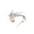 1990s Mikimoto Estate Akoya Pearl Brooch Pin Sterling Silver 6.10 mm For Sale - Image 9 of 10