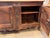 Brown 18th Century French Walnut Buffet With Carved Urn of Flowers For Sale - Image 8 of 13