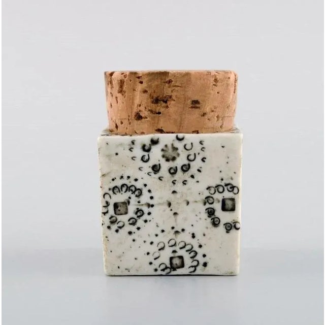 Glazed Stoneware Jar from Linnea Rut Brijk, Finland, 1916 For Sale - Image 3 of 8