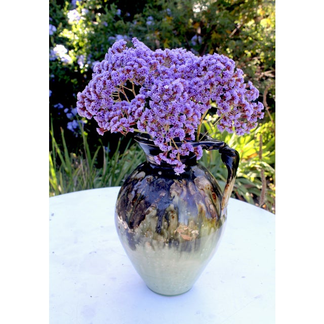2010s California Ceramic Artist Alex Long Organic Modern Mutli-Glaze Vessel 2012 For Sale - Image 5 of 18