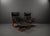 Brutalist Set of Siesta Chair & Ottoman by Ingmar Relling for Westnofa, Norway, 1960s Set of 3 For Sale - Image 3 of 18