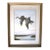 Mid 20th Century Two Ducks in Flight Over Marsh Painting by Jean Herblet For Sale