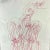 Purvis Young (American, 1943-2010). An original mixed media ink drawing on found paper. Outsider art, depicting figures in...