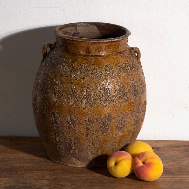 Antique Chinese Glazed Stoneware Vase, China, 1900 For Sale - Image 8 of 8