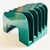Vintage 1990s Eldon Green Plastic Desk Organizer For Sale - Image 9 of 12