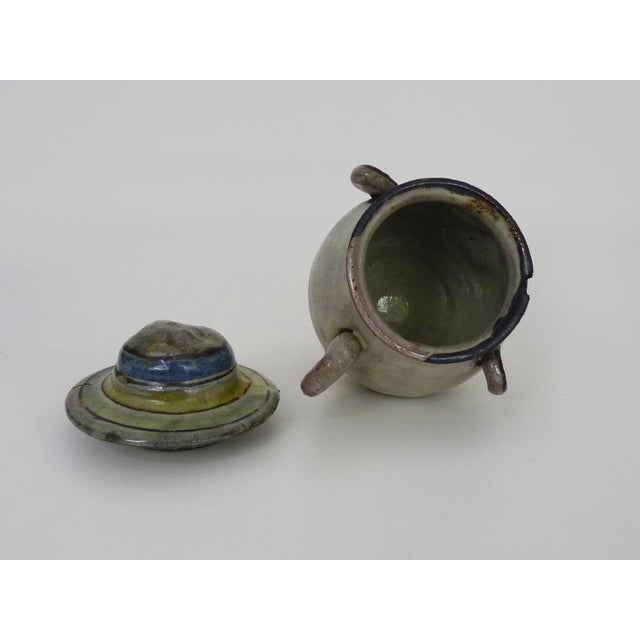 Mug Depicting Man with a Hat in the Style of Charley Farrero For Sale - Image 10 of 11