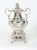 Early 20th century English silver plated footed hot water samovar with exterior design details / flame burner. The samovar...