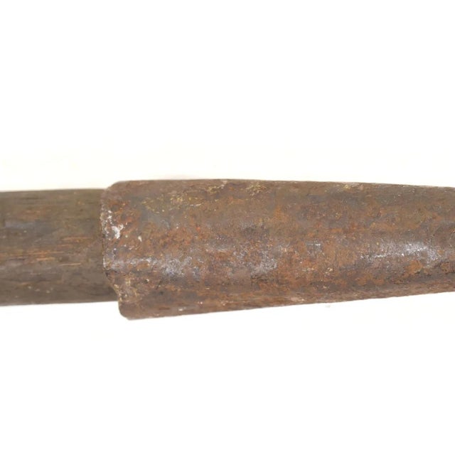 Early 20th Century Early 20th Century Dogon Carved Staff or Spear Mali For Sale - Image 5 of 6