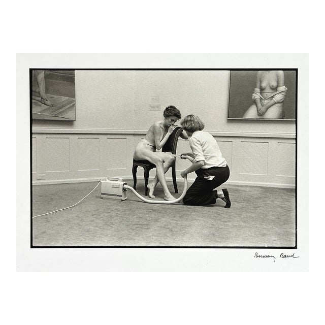 Rosemary Ranck (American, B. 1941) - Museum Conservator, 1981, Signed (Gelatin Silver Print) For Sale