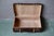 Vintage Travel Suitcase with Rigid Cardboard and Wooden Handles, 1940s For Sale - Image 10 of 11