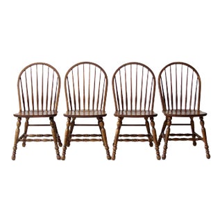 Vintage Dining Chairs Set of 4 For Sale