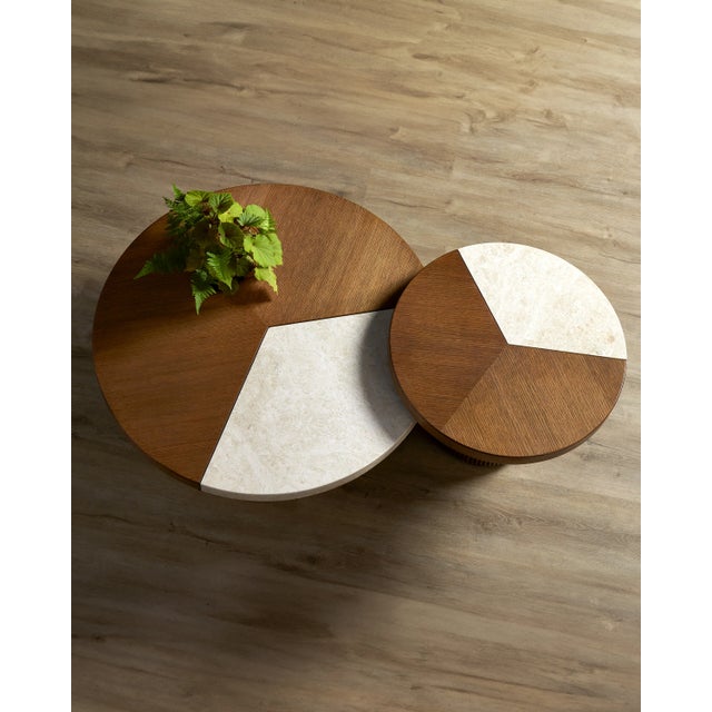 Mid-Century Modern Currey & Company Dakota Small Cocktail Table For Sale - Image 3 of 6