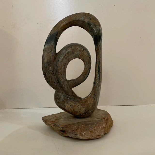 2000s Abstract Stone Carving For Sale - Image 11 of 11