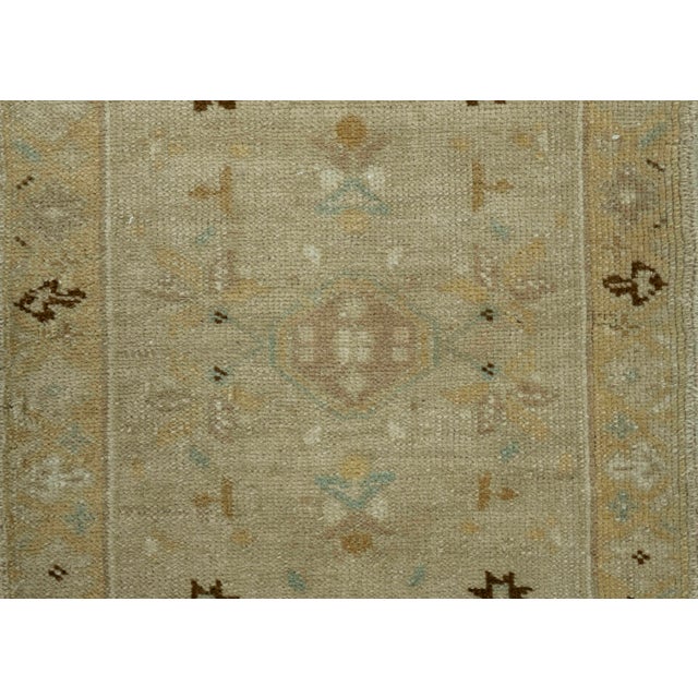 Turkish Mini Rug Oriental Hand Knotted Vintage Rug 1'7" x 2'10" #16461 For Sale - Image 4 of 8