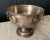 Hammered Silver Plate Bowl with Medallions and Lion Handles For Sale - Image 9 of 12
