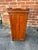Antique Farmhouse Style Solid Wood Narrow Bedside Cabinet For Sale - Image 11 of 14
